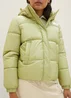 Denim Tom Tailor Puffer Jacket Dusty Pear Green