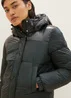 Denim Tom Tailor Puffer Jacket With A Detachable Hood Huntsman Green