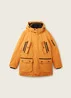 Tom Tailor Parka With A Removable Hood Tomato Cream Orange