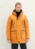 Tom Tailor Parka With A Removable Hood Tomato Cream Orange