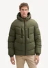 Tom Tailor Water Repellent Puffer Jacket Urban Olive Green