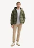 Tom Tailor Water Repellent Puffer Jacket Urban Olive Green