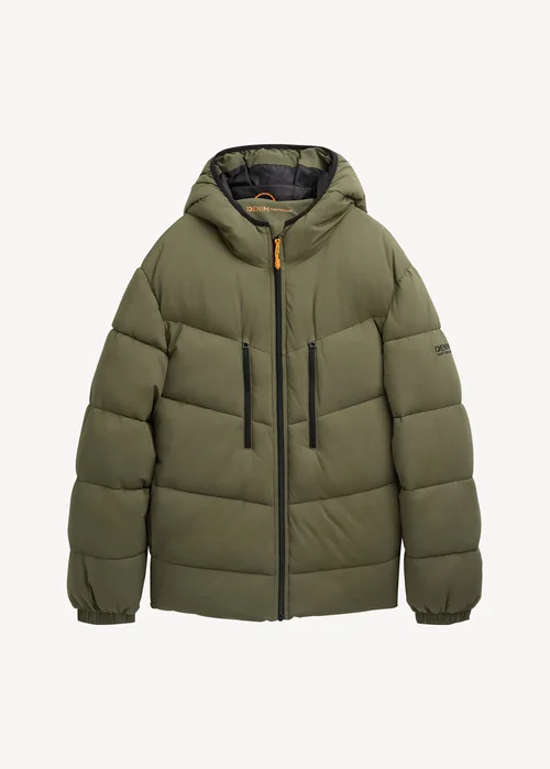 Tom Tailor Water Repellent Puffer Jacket Urban Olive Green