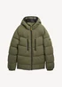 Tom Tailor Water Repellent Puffer Jacket Urban Olive Green