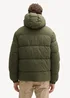 Tom Tailor Water Repellent Puffer Jacket Urban Olive Green