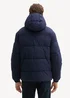 Tom Tailor Hooded Puffer Jacket Sky Captain Blue