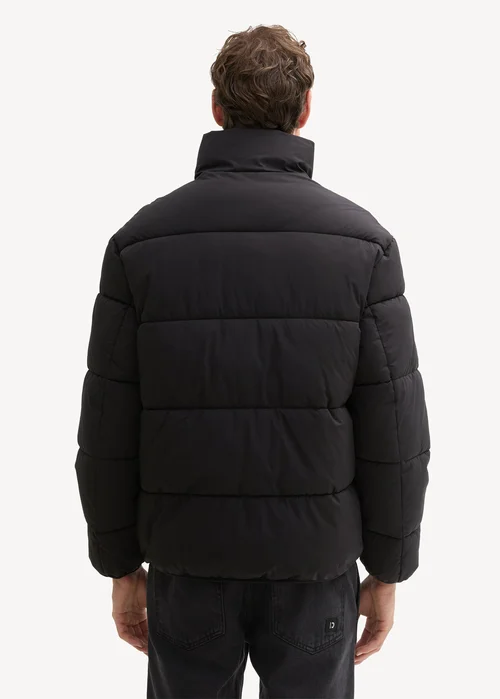 Tom Tailor Water Repellent Puffer Jacket Black