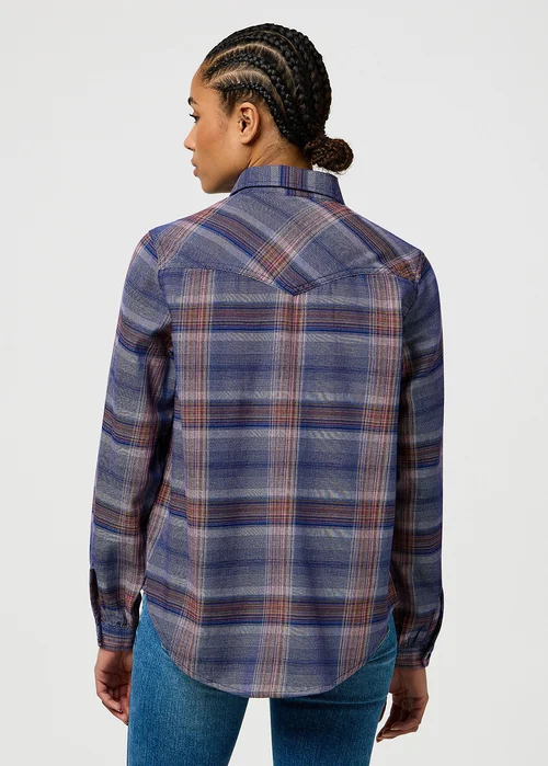 Wrangler Femme Western Shirt Earth Red