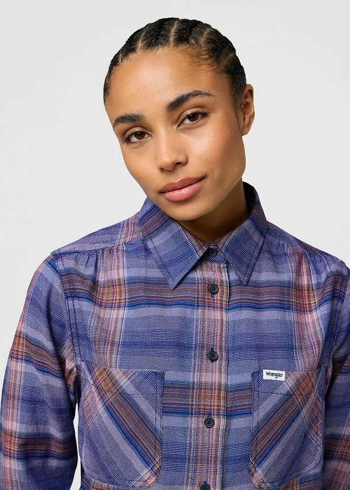 Wrangler Femme Western Shirt Earth Red