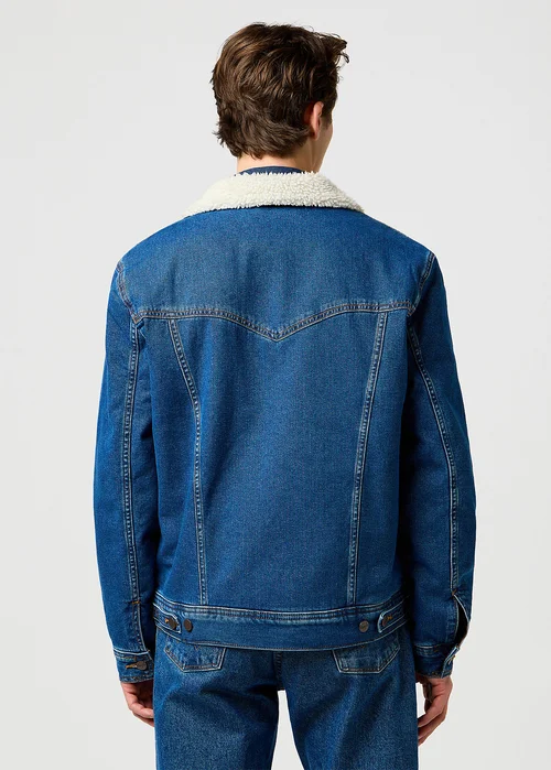 Wrangler Sherpa Classic Jacket Mid Stone