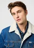 Wrangler Sherpa Classic Jacket Mid Stone