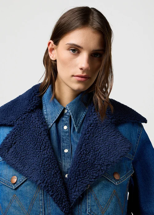Wrangler Wrange Coat Sparkle Blue