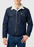 Wrangler Sherpa Denim Jacket Clean Rise