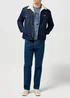 Wrangler Sherpa Denim Jacket Clean Rise