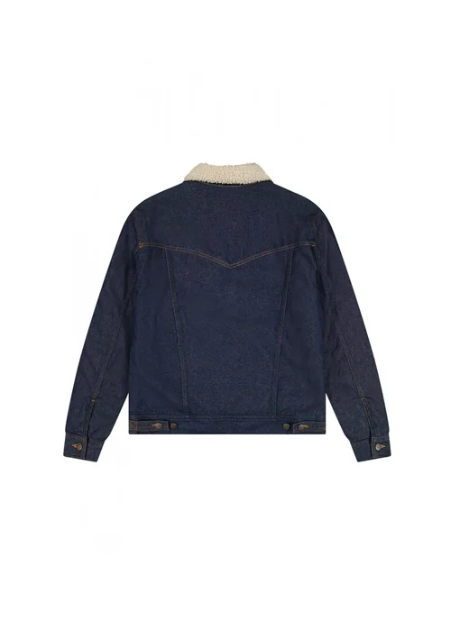 Wrangler Sherpa Denim Jacket Clean Rise