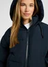 Lee Hooded Puffer Jacket Unionall Black