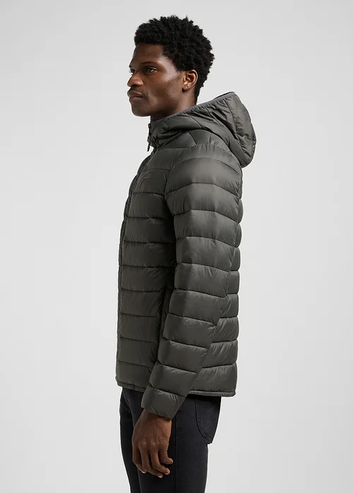 Lee Puffer Jacket Static Gray