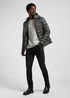 Lee Puffer Jacket Static Gray