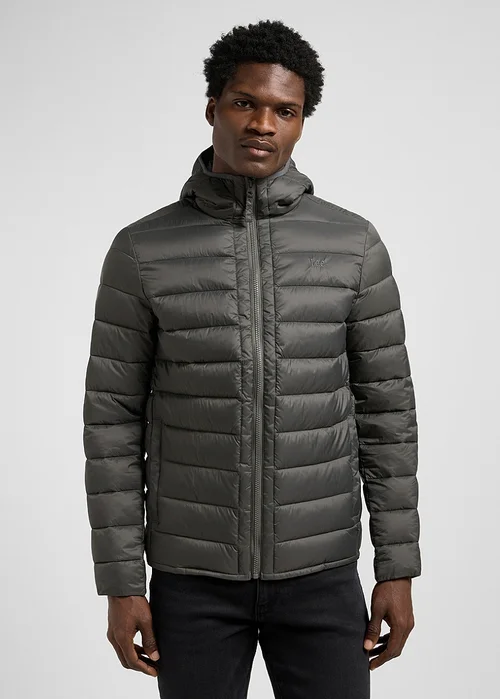 Lee Puffer Jacket Static Gray