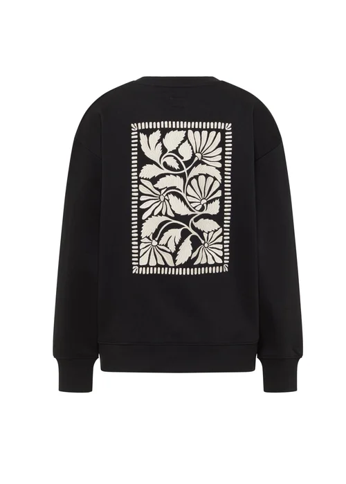 Mustang Burley Floral Black Beauty