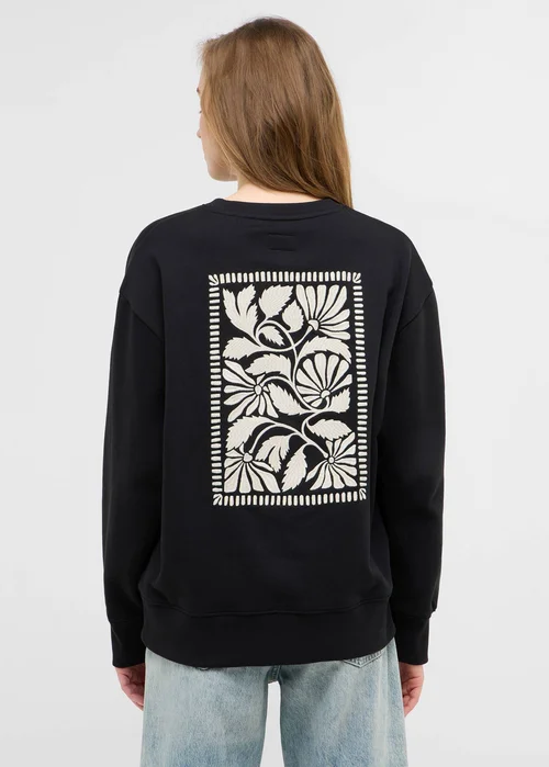 Mustang Burley Floral Black Beauty