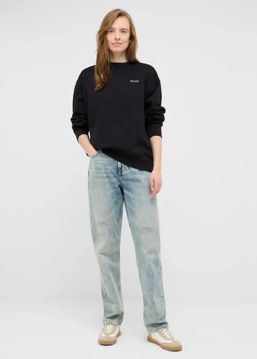 Mustang Burley Floral Black Beauty