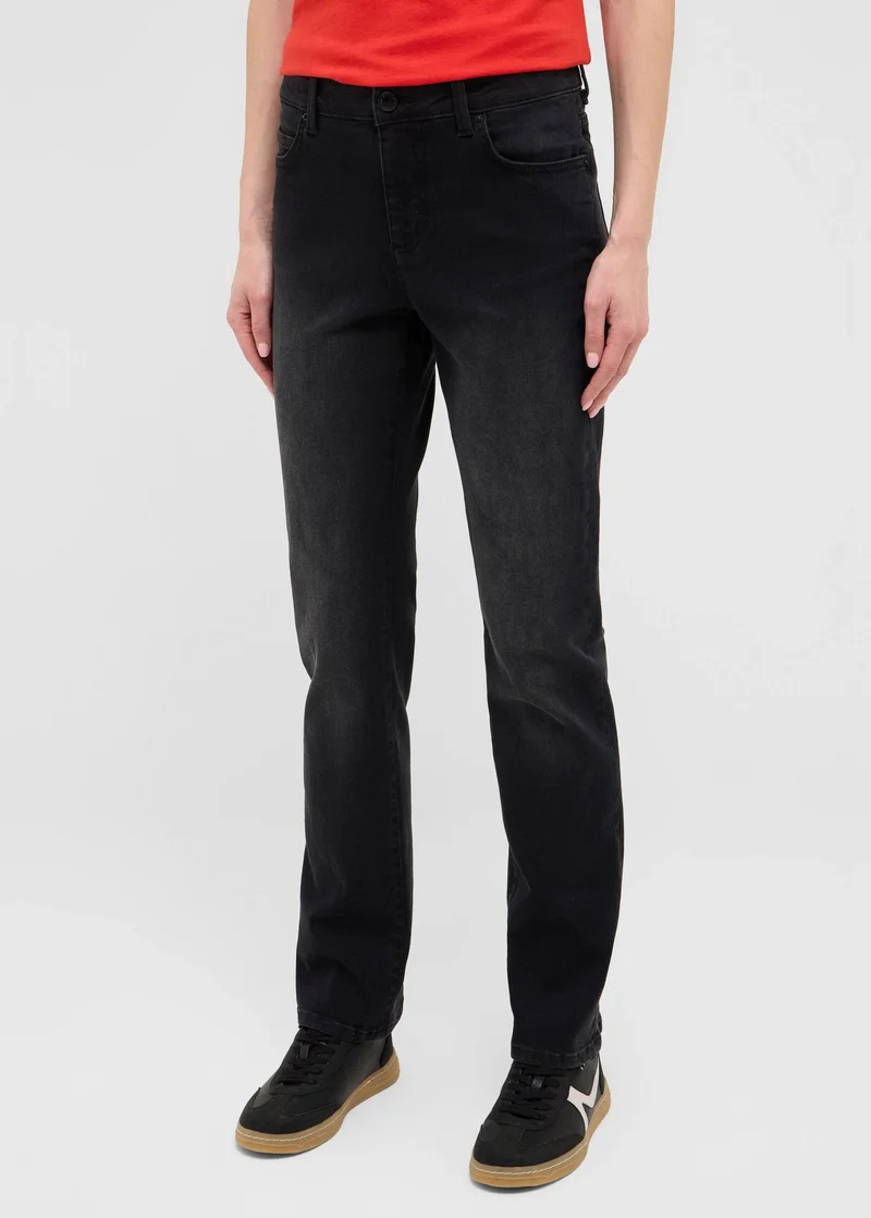 Mustang Crosby Relaxed Straight Denim Black