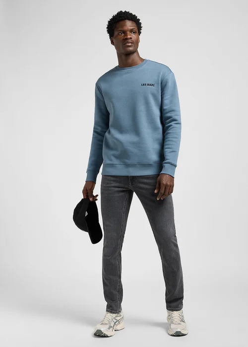 Lee Regular Core Sweatshirt Vintage Blue