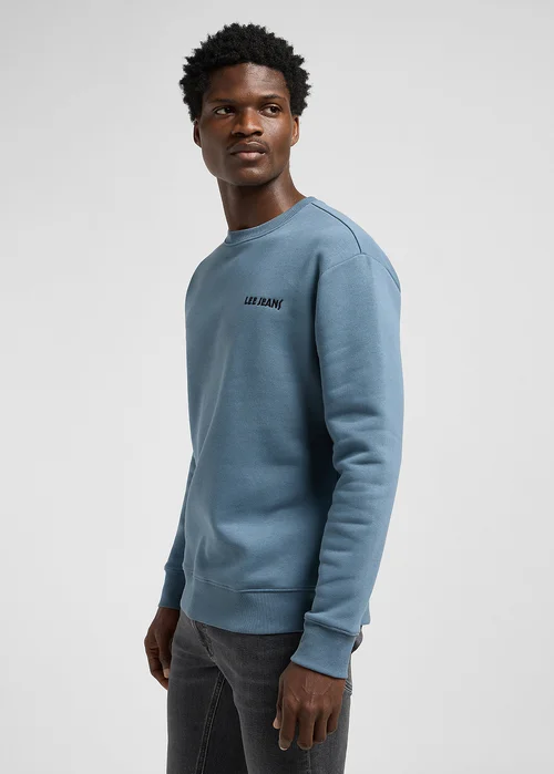 Lee Regular Core Sweatshirt Vintage Blue