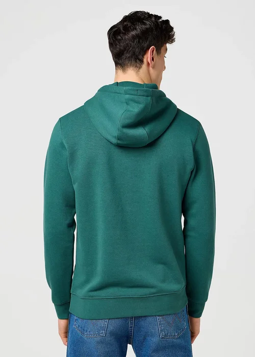 Wrangler Sign Off Hoodie Bistro Green