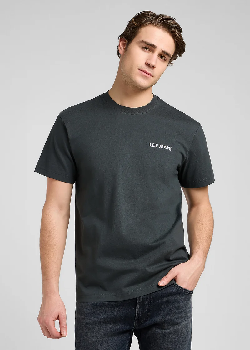 Lee Short Sleeve Tee Washed Black