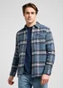 Lee Mercantile Shirt Vintage Blue Plaid Check