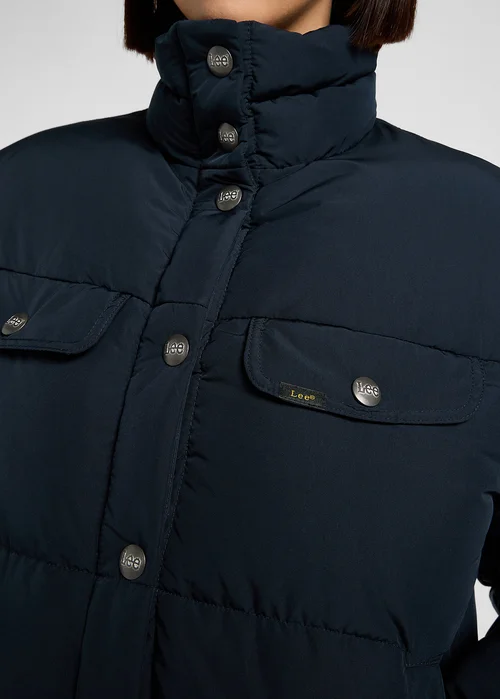 Lee Rider Puffer Jacket Black