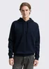 Tom Tailor Hoodie Sweatshirt With Logo Sky Captain Blue