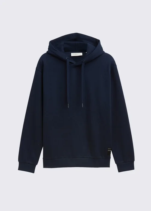 Tom Tailor Hoodie Sweatshirt With Logo Sky Captain Blue