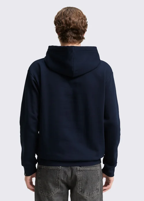 Tom Tailor Hoodie Sweatshirt With Logo Sky Captain Blue
