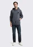 Tom Tailor Hoodie Sweatshirt Navy Grindle Structure
