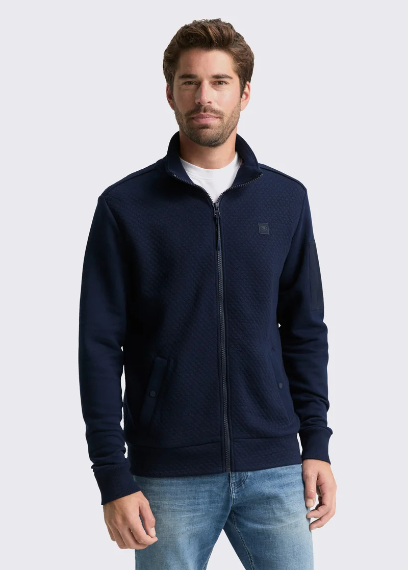 Tom Tailor Sweat Jacket Sky Captain Blue