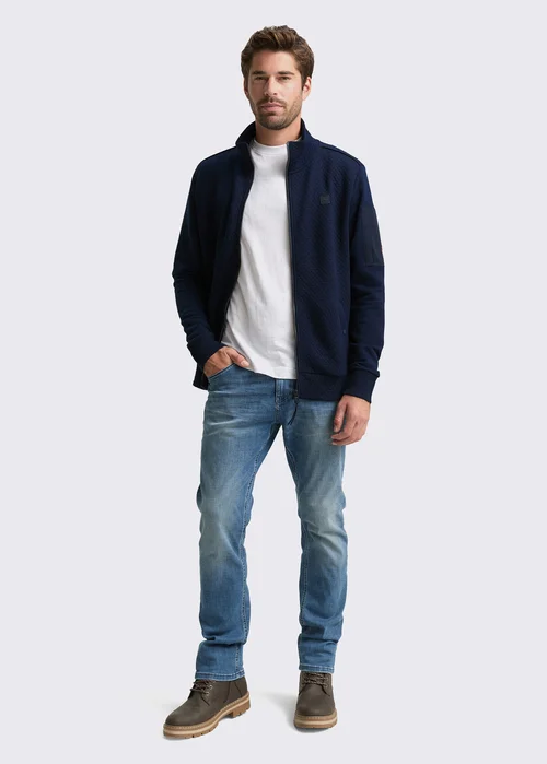 Tom Tailor Sweat Jacket Sky Captain Blue