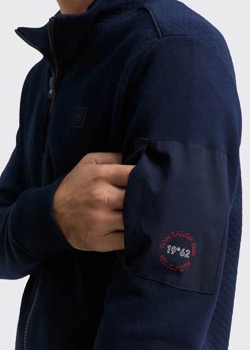 Tom Tailor Sweat Jacket Sky Captain Blue