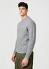 Wrangler Cable Knit Sweater Grey Heather