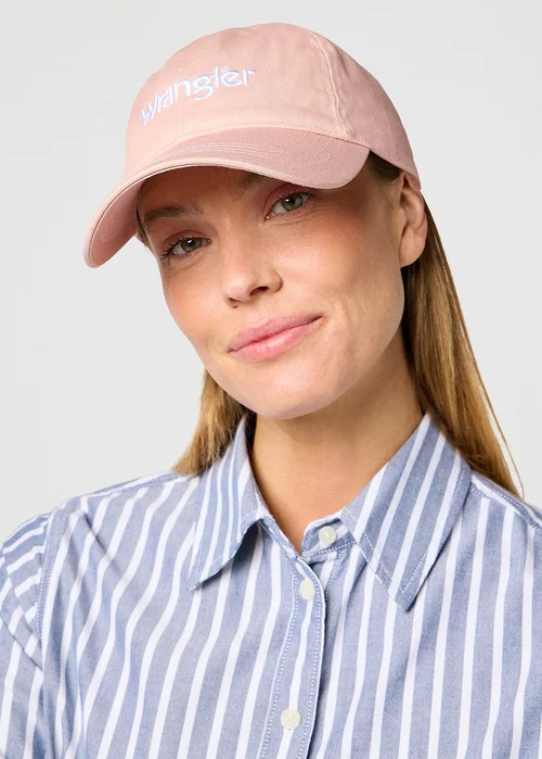 Wrangler Logo Cap Silver Pink