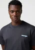 Wrangler Vintage Tee Faded Black
