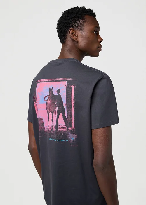 Wrangler Vintage Tee Faded Black