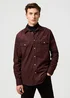 Wrangler Western Cord Shirt Mahogany