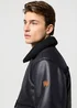 Wrangler Shearling Jacket Black