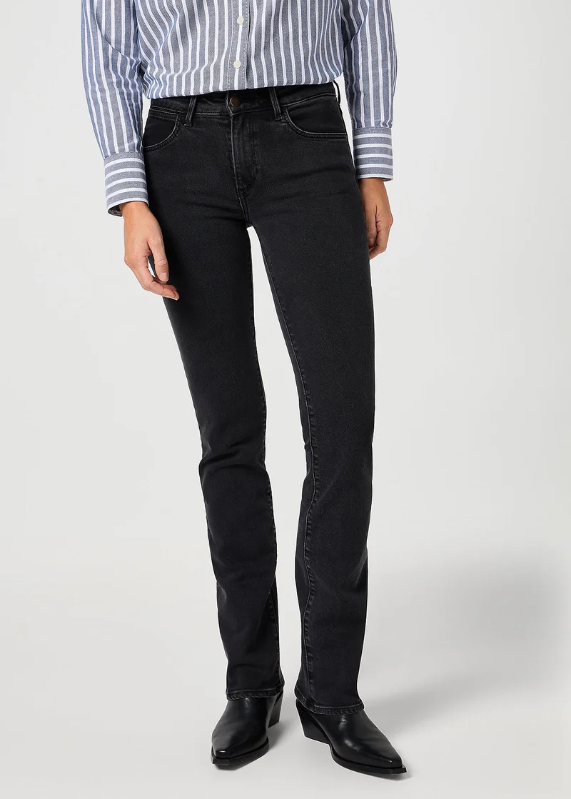 Wrangler Bootcut Sultry Blackout