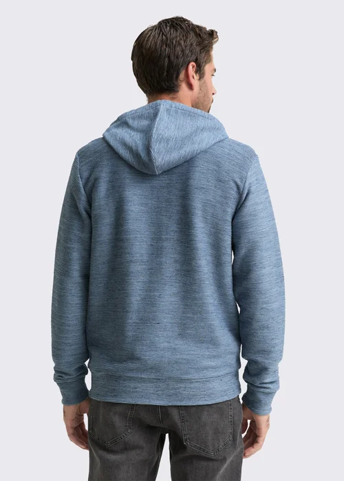 Tom Tailor Sweatshirt Hoodie Denim Blue Melange