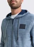 Tom Tailor Sweatshirt Hoodie Denim Blue Melange