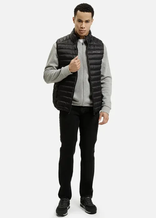 Czarny Mski Bezrkawnik Cross Jeans